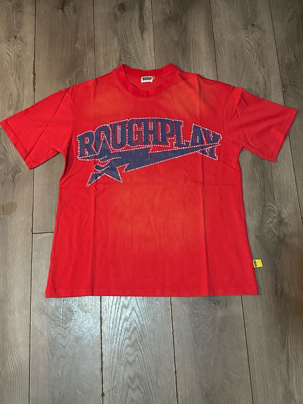Roughplay Red Graphic Short Sleeve Tee